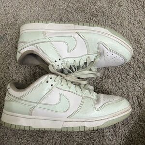 Nature mint Nike dunk low size 8 in women